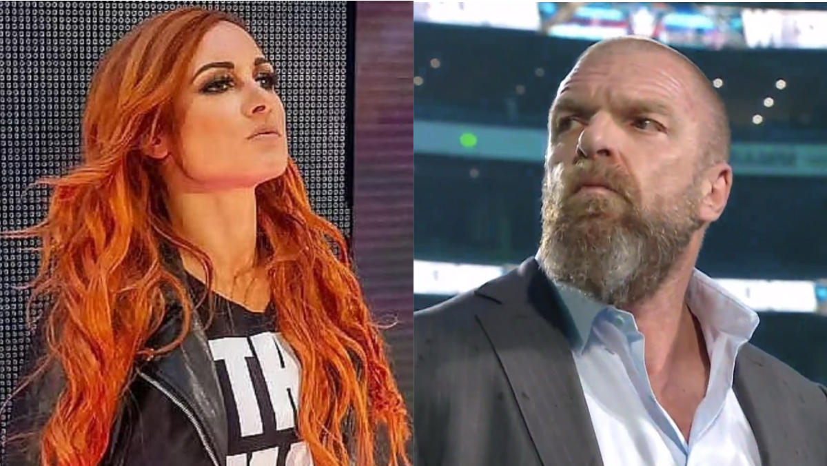 Becky Lynch and Triple H