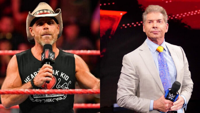 shawn michaels vince mcmahon wwe