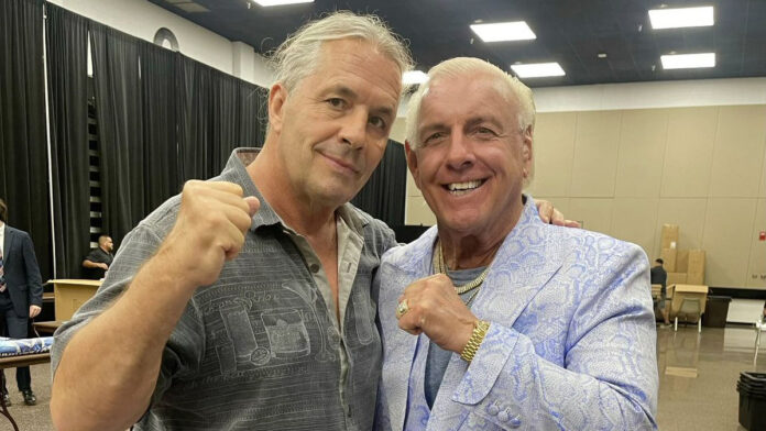 Ric Flair Bret Hart