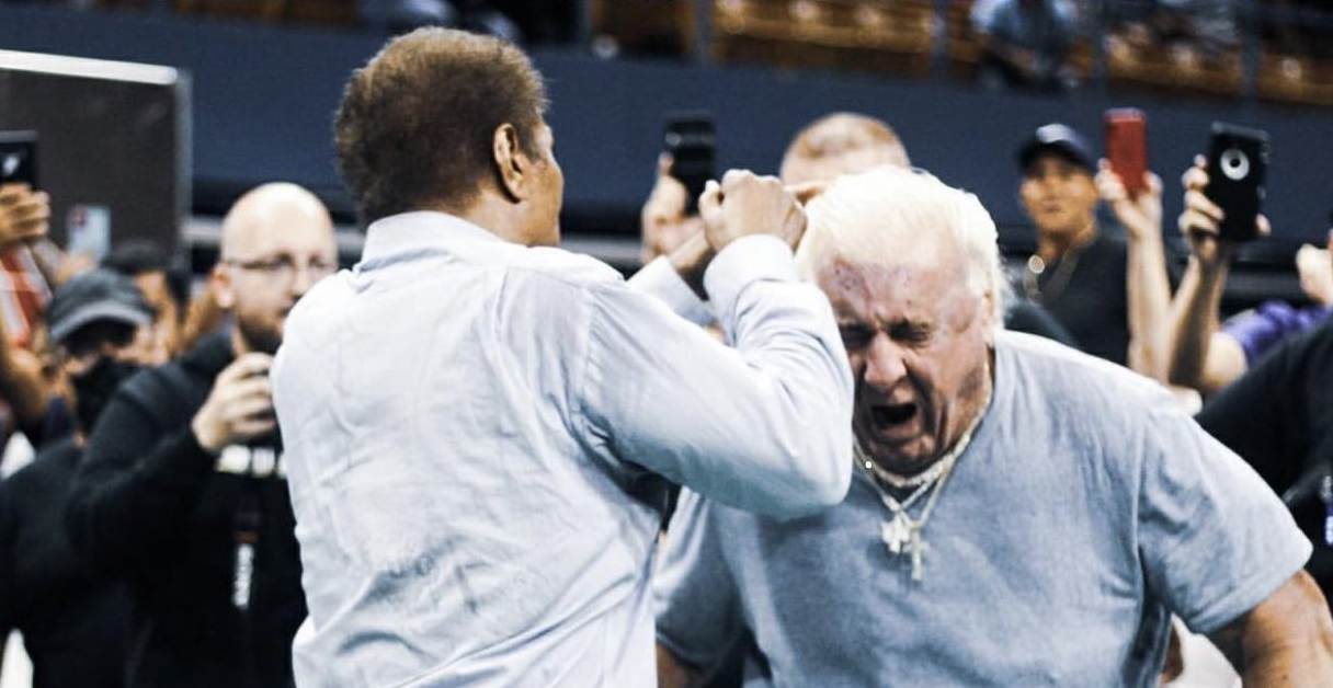 Photos: Ric Flair Gets Physical at Wrestling Event in Puerto Rico