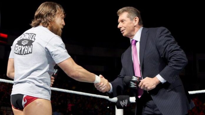 Bryan Danielson and Vince McMahon