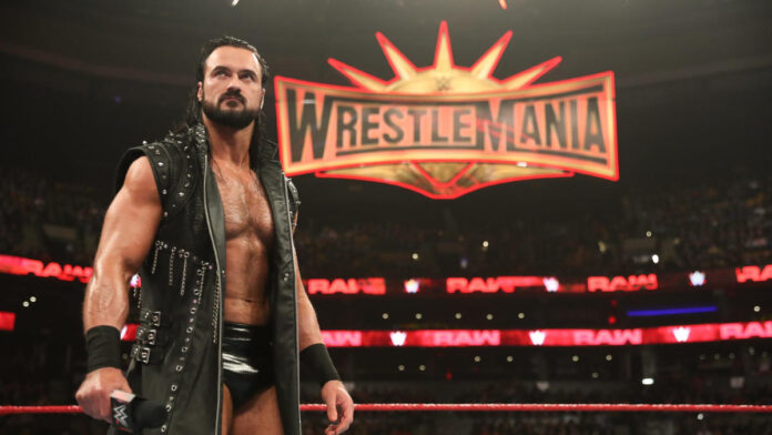 Drew McIntyre at WrestleMania