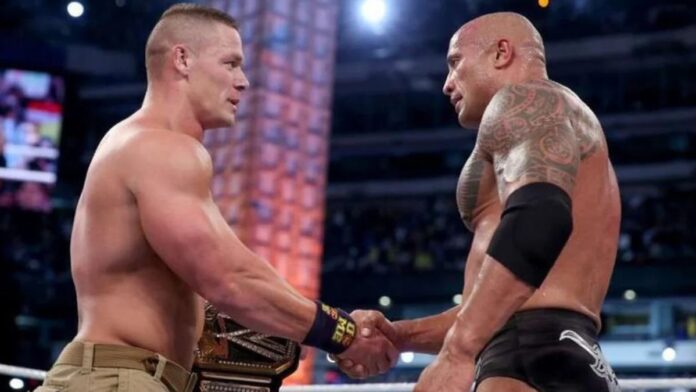 John Cena and The Rock