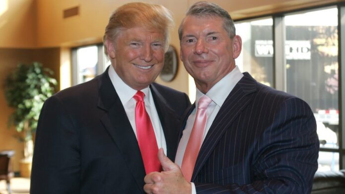 Vince McMahon and Donald Trump