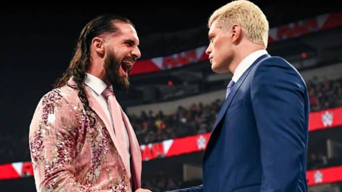 Seth Rollins & Cody Rhodes on WWE RAW