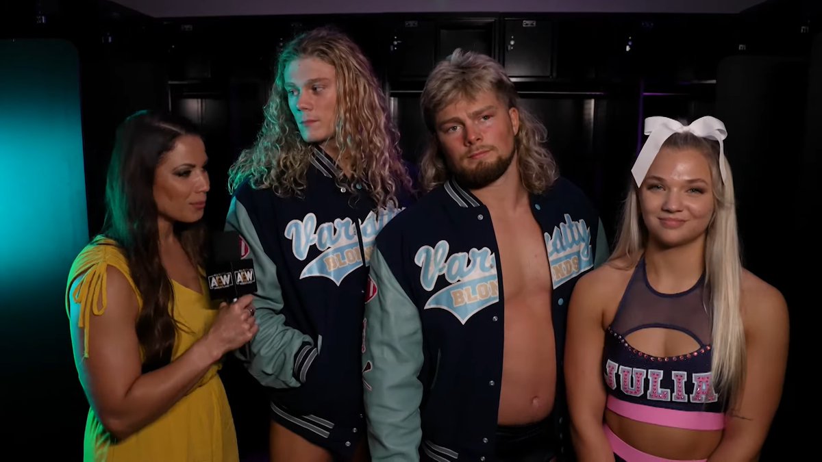 Brian Pillman Jr and Varsity Blondes