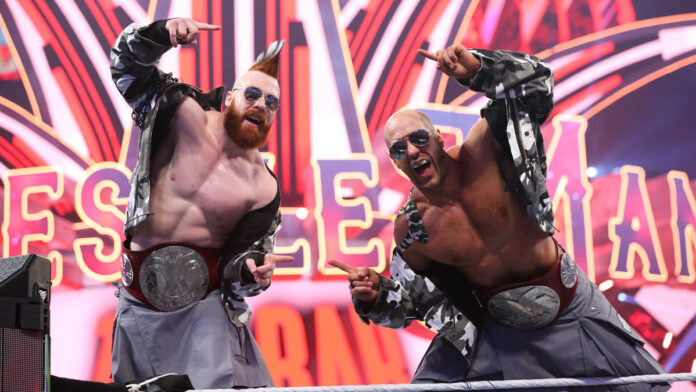 Claudio Castagnoli and Sheamus 'The Bar'