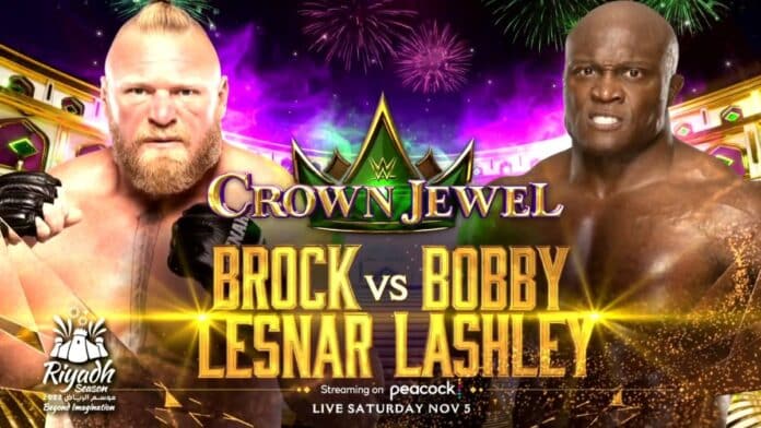 Brock Lesnar & Bobby Lashley Crown Jewel