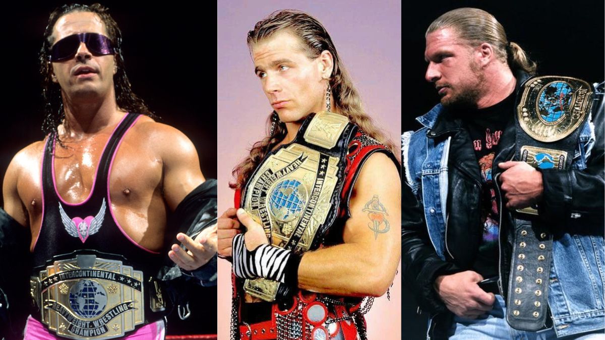 Bret Hart, Shawn Michaels, Triple H & Former Champions Hype Big Title Match Tonight On WWE SmackDown