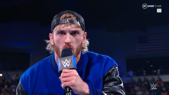 Logan Paul on WWE SmackDown