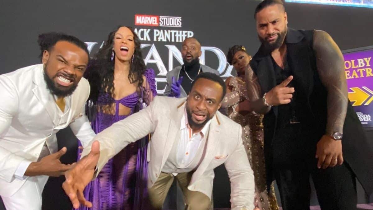 Sasha Banks, Naomi, New Day & Jimmy Uso Attend ‘Black Panther: Wakanda Forever’ Premiere