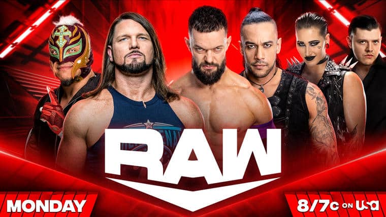 AJ Styles and Rey Mysterio to Team on This Week’s WWE RAW