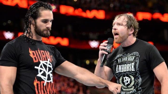 Seth Rollins & Dean Ambrose on WWE RAW