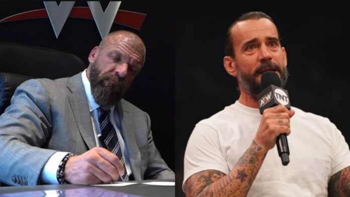 Triple H CM Punk