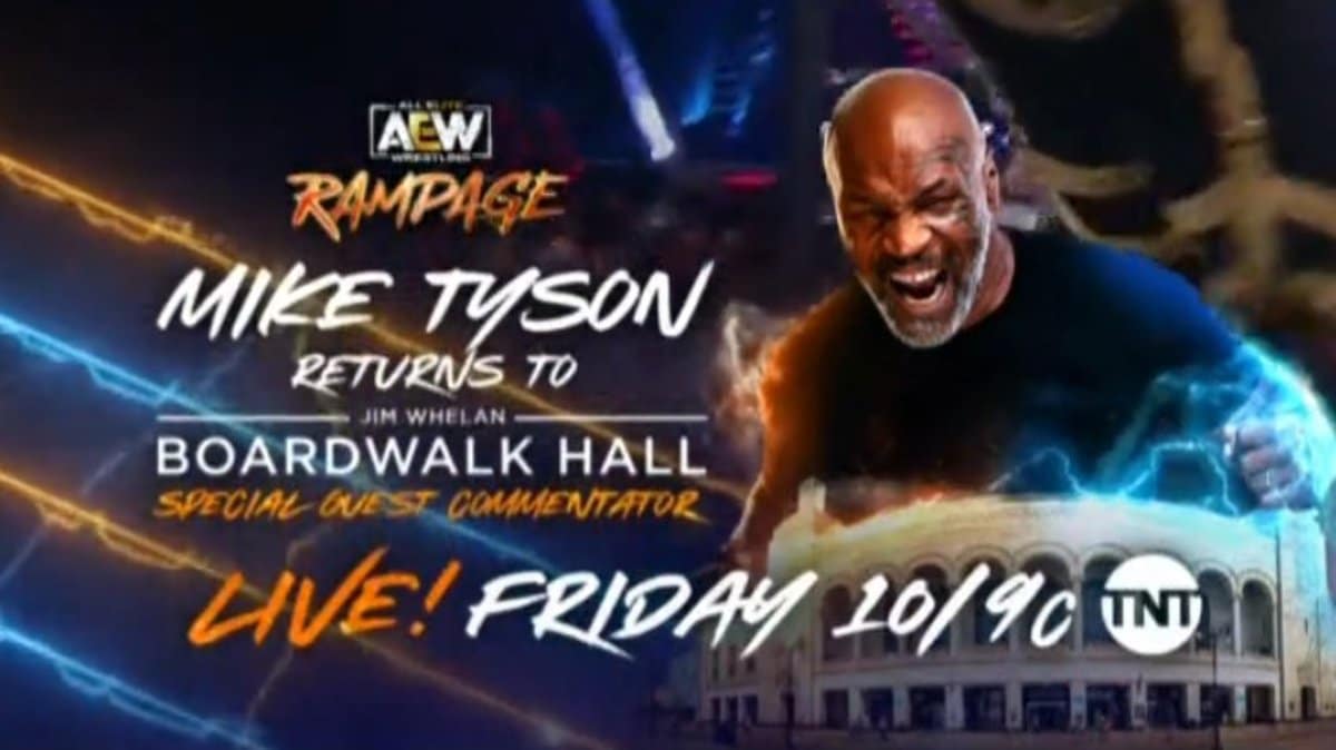 Mike Tyson Announced For Upcoming AEW Appearance