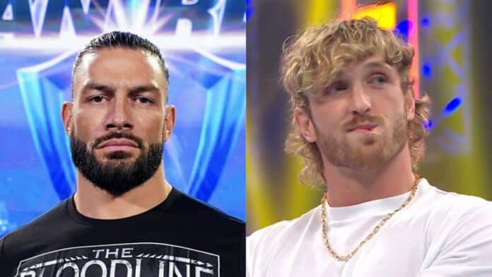 Roman Reigns Logan Paul