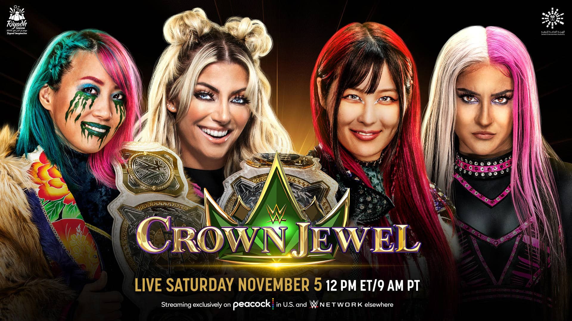 Asuka Alexa damage ctrl crown jewel