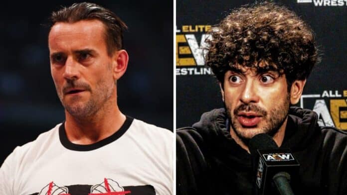 CM Punk Tony Khan AEW