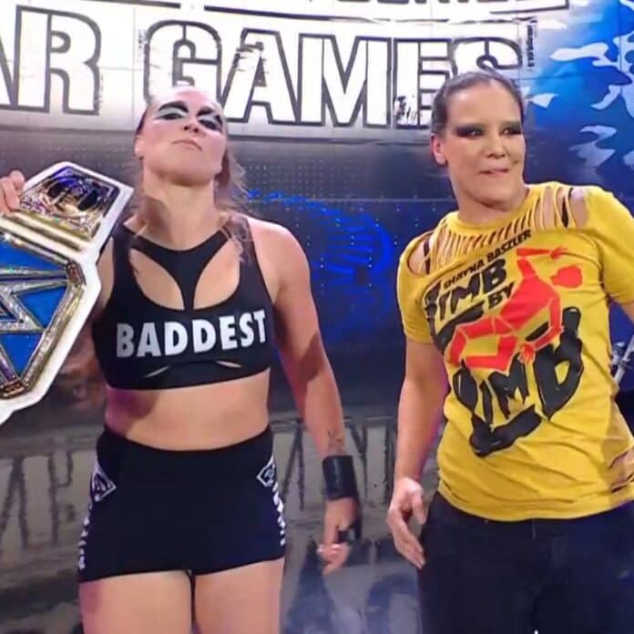 Ronda Rousey Shayna Baszler