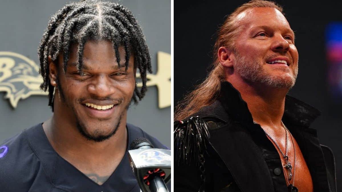 Lamar Jackson & Chris Jericho