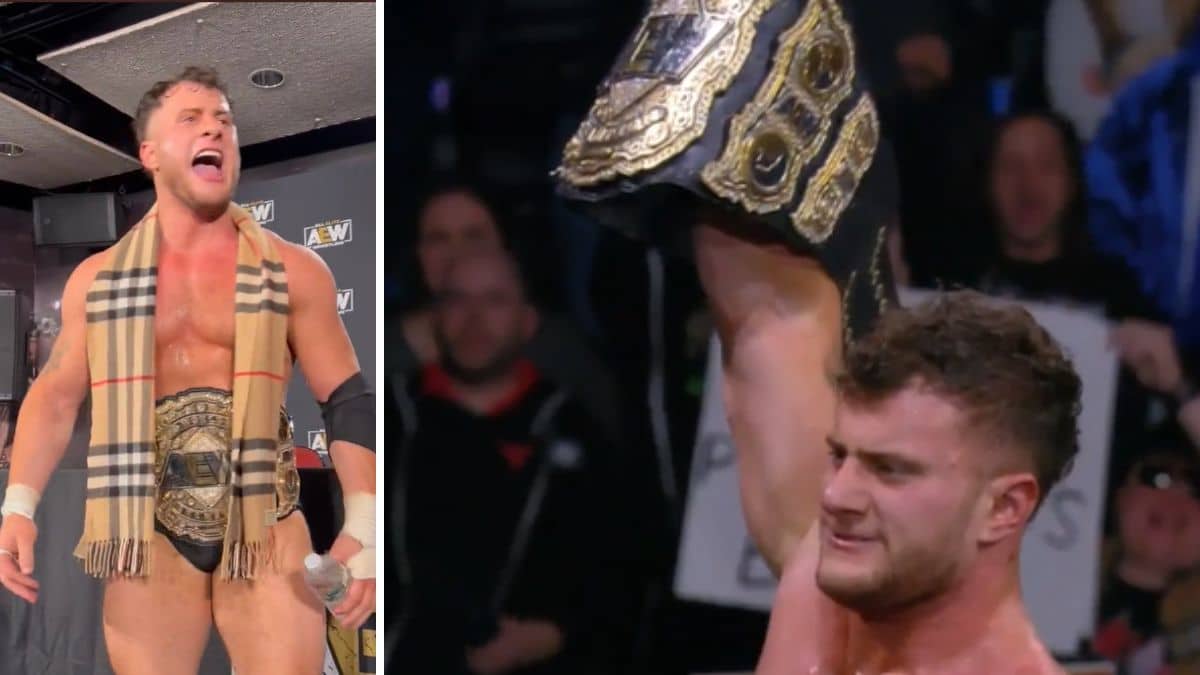 MJF After Winning the AEW World Championship at Full Gear: “Nobody is on My Level”