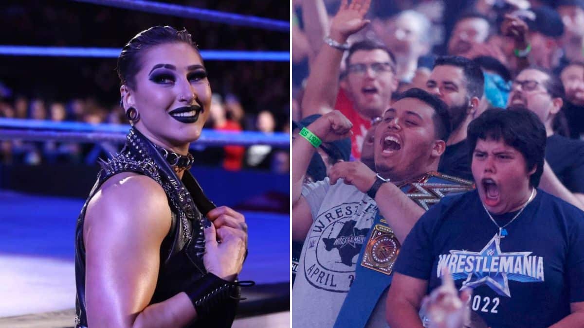 Watch: Rhea Ripley Has Funny Interaction With Fan at WWE Live Event