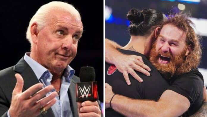 Ric Flair Sami Zayn