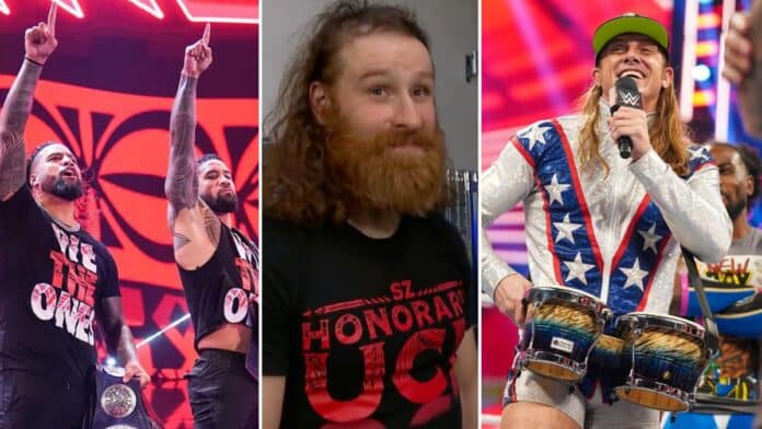 The Usos, Sami Zayn, Matt Riddle