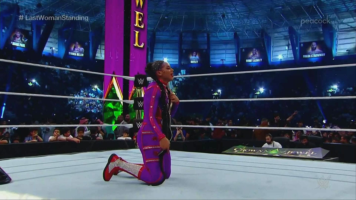 Bianca Belair Retains Raw Women’s Title at WWE Crown Jewel