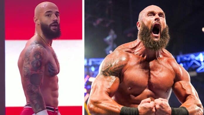 Ricochet Braun Strowman WWE