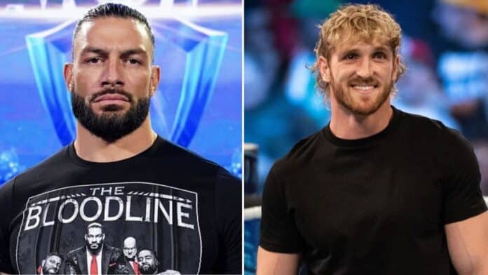 Roman Reigns Logan Paul