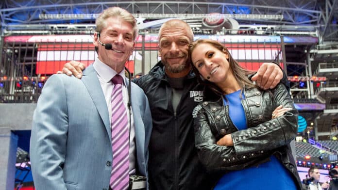 Vince McMahon Triple H Stephanie McMahon