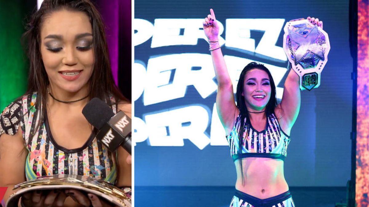 Roxanne Perez Reacts to Winning NXT Women’s Championship: “Everything Was Worth It”