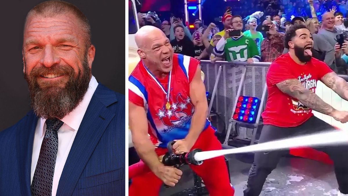 Triple H Wishes Kurt Angle Happy Birthday After WWE SmackDown: “Had to Bring The Milk Truck Back”