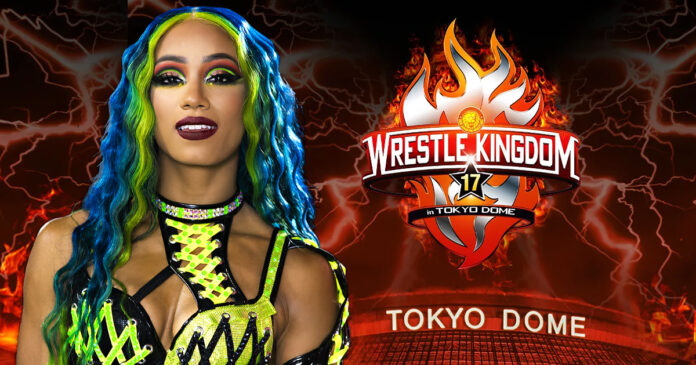 Sasha Banks Wrestle Kingdom 17