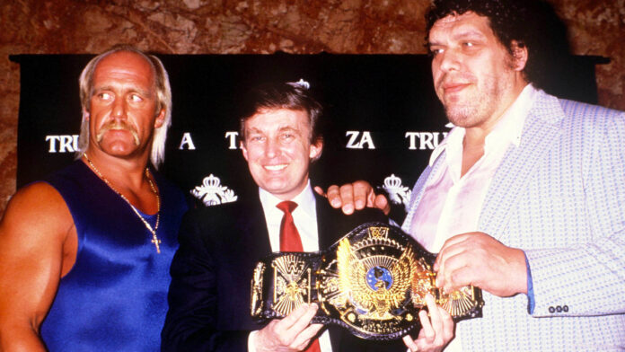 Donald Trump Wrestling Belt