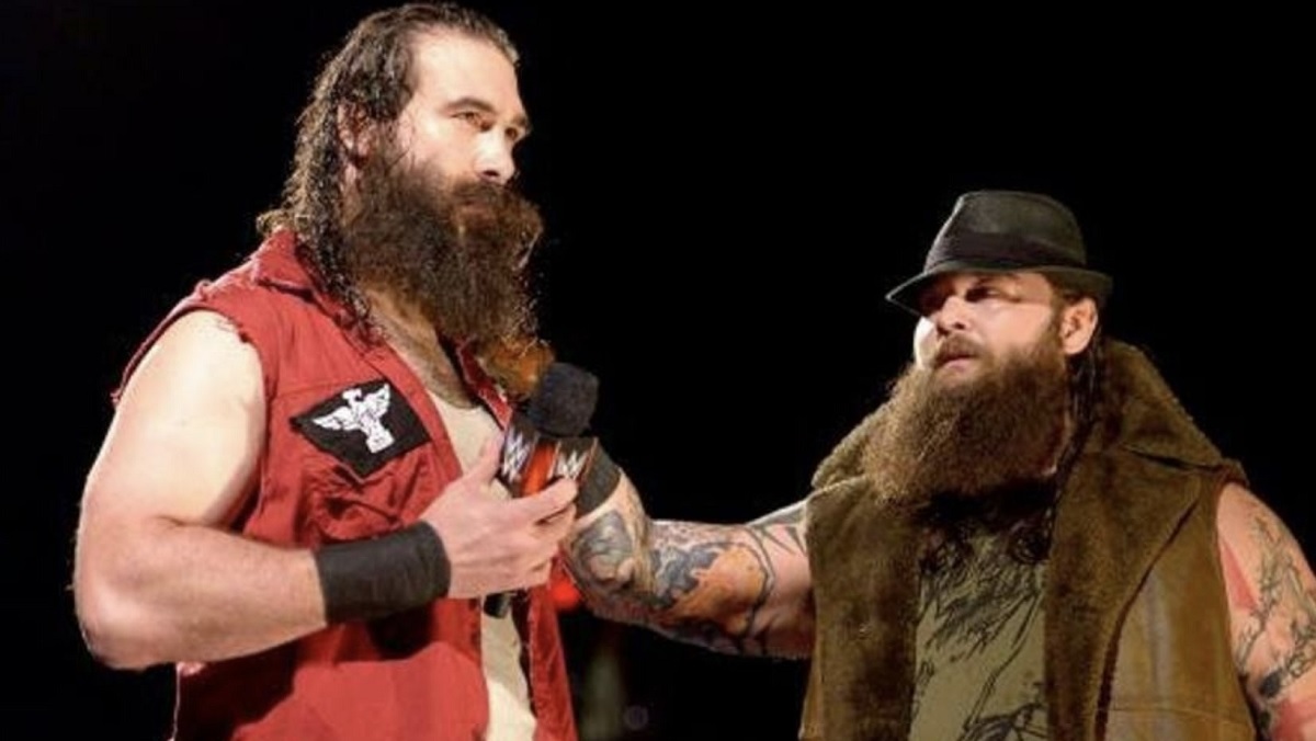 Bray Wyatt with Luke Harper/Brodie Lee