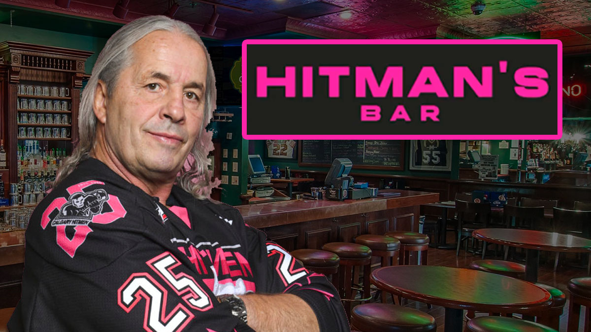 Bret Hart HItman's Bar