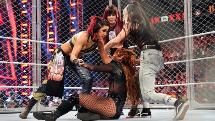 Becky Lynch was supposed to face Bayley in a steel cage match at Raw XXX