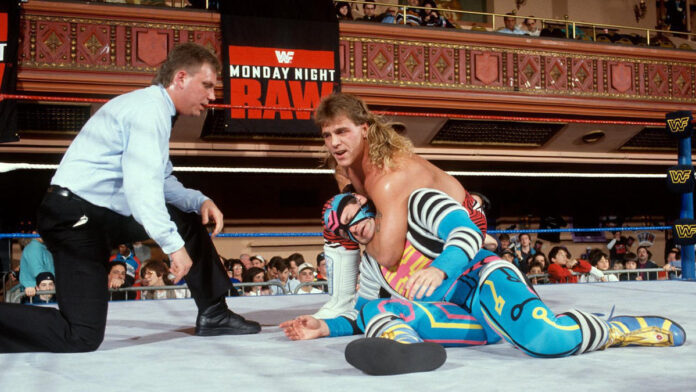 Shawn Michaels defended his IC title against Max Moon on Raw, January 13, 1993