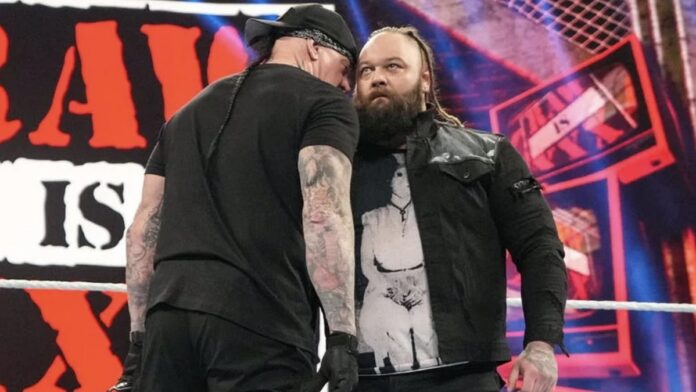 The Undertaker passed the torch to Bray Wyatt at Raw 30th