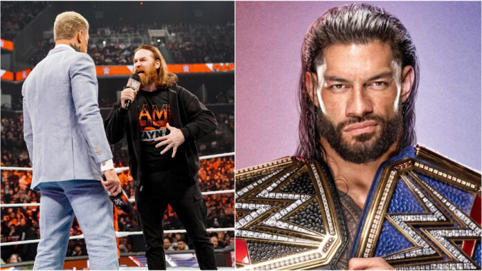 Roman Reigns responds to Cody Rhodes and Sami Zayn