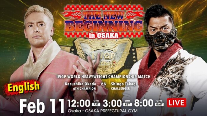 NJPW- The New Beginning in Osaka