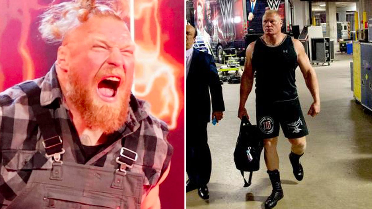 Brock Lesnar Got Heat Backstage Over Unplanned WWE Royal Rumble Spots