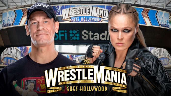 John Cena and Ronda Rousey