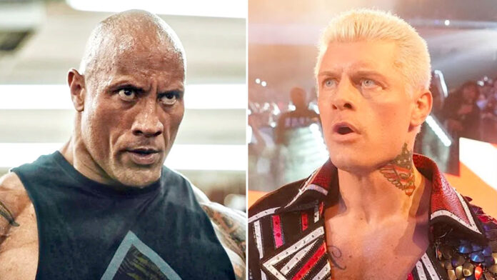 The Rock and Cody Rhodes