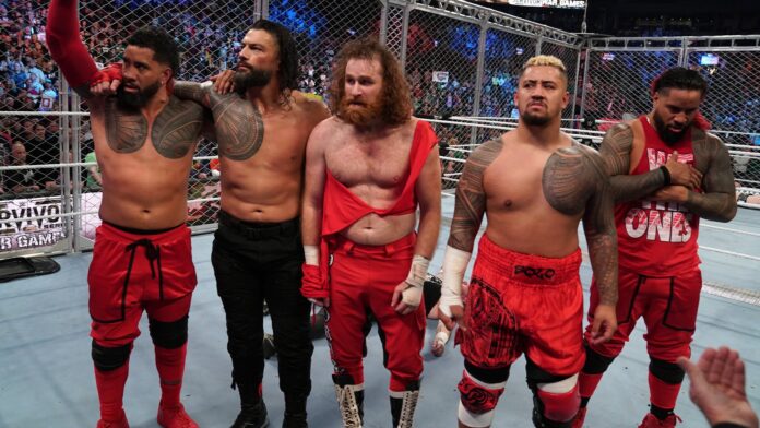 Sami Zayn and The Bloodline at Survivor Series 2022