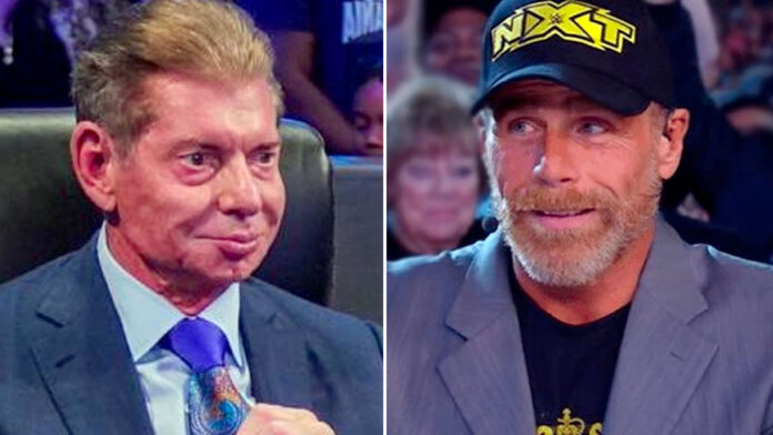 Vince McMahon and Shawn Michaels