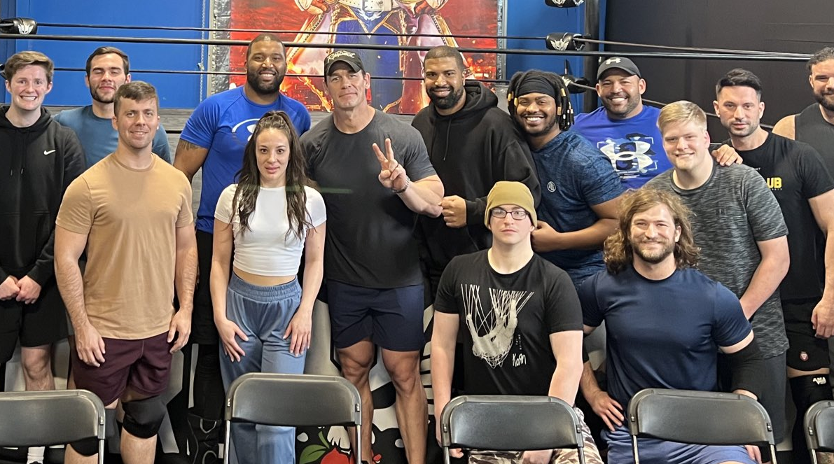 John Cena Gives Guest Seminar At Cody Rhodes & QT Marshall’s Nightmare Factory