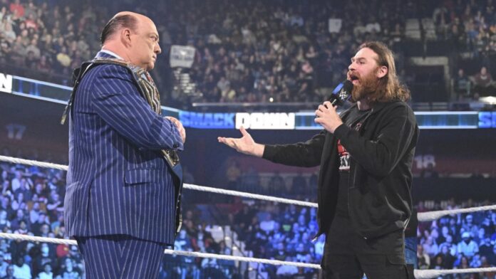 Paul Heyman and Sami Zayn